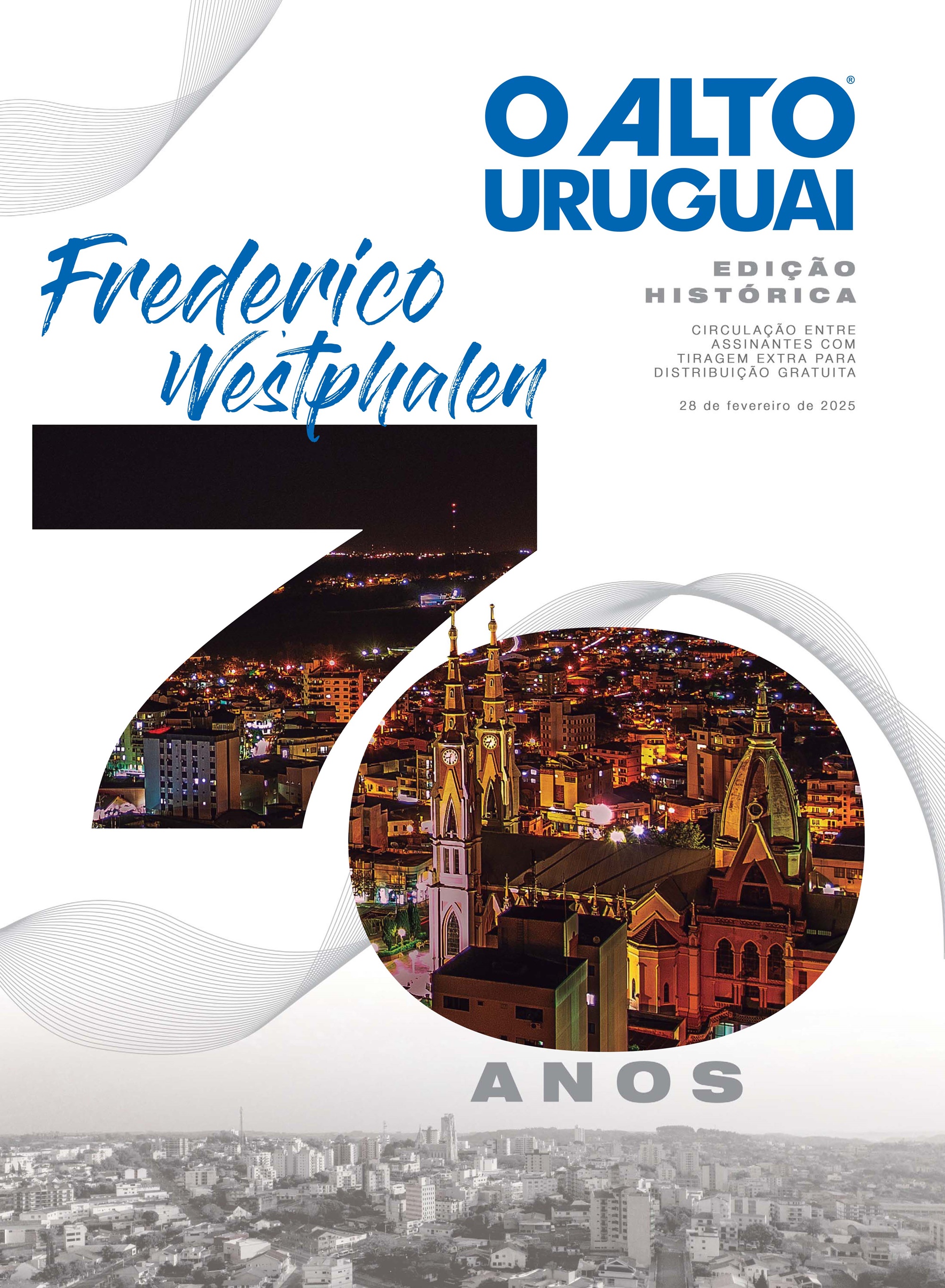 Capa Edição 70 anos de Frederico Westphalen