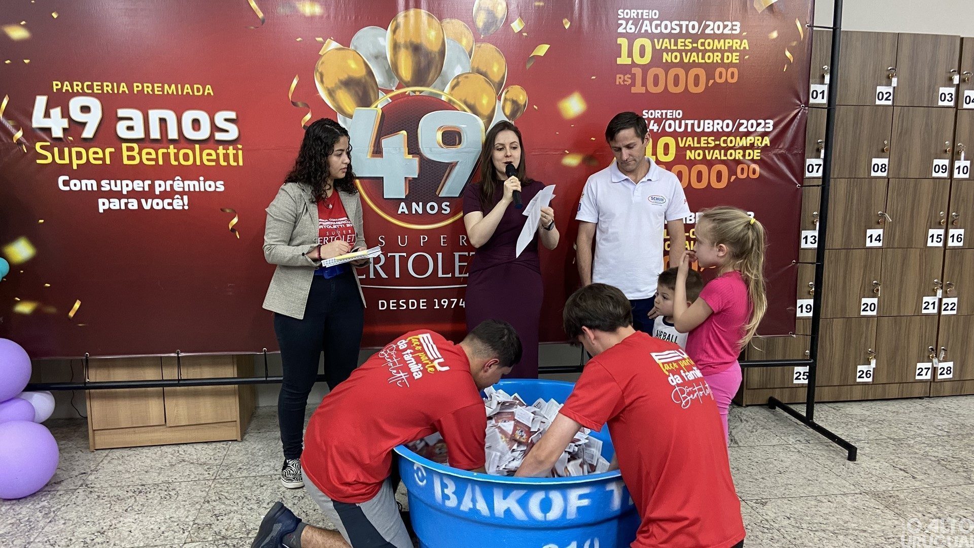 Supermercado Bertoletti contempla mais 10 clientes em segundo sorteio