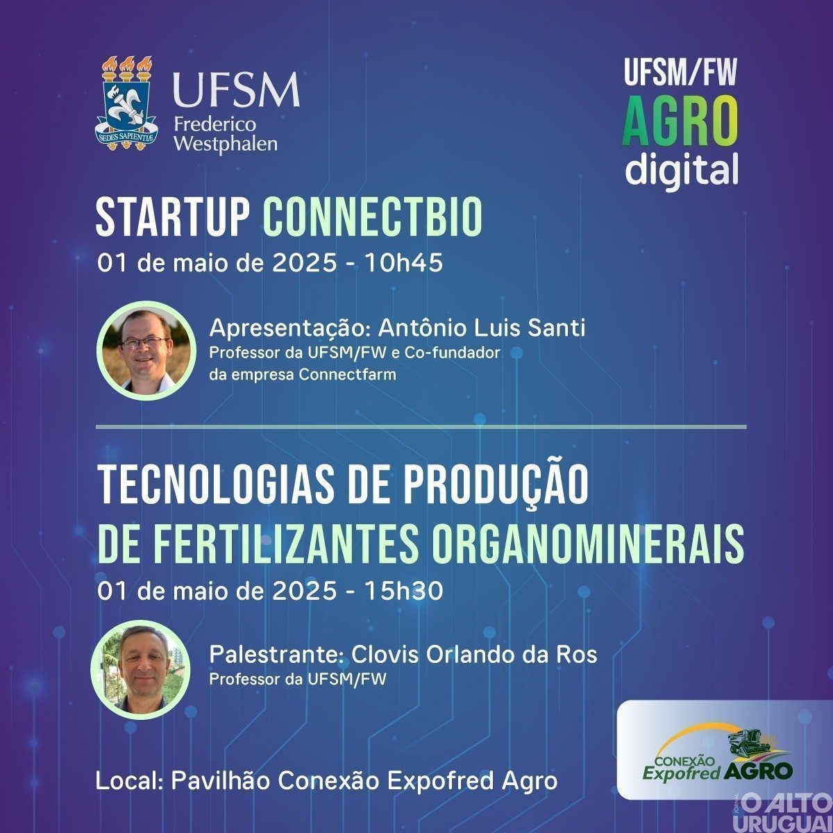 UFSM/FW participa do Pavilhão Conexão Expofred Agro