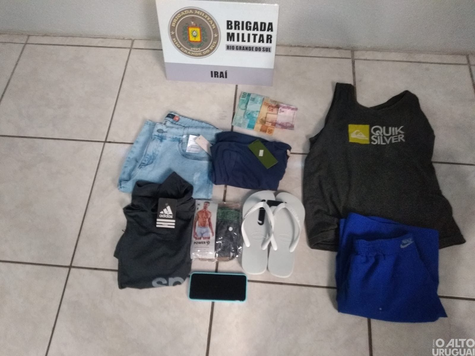 Homem é preso após furtar carteira de idoso em Iraí