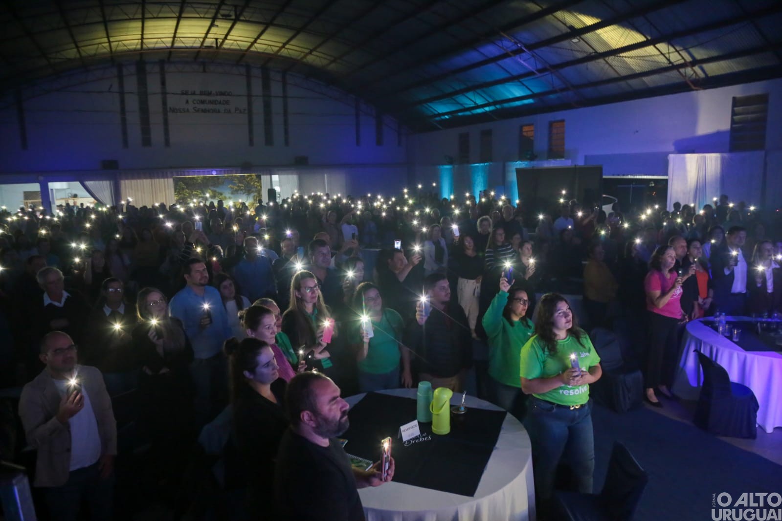Palestra-show com Otélio Drebes reúne mais de 600 pessoas em Seberi