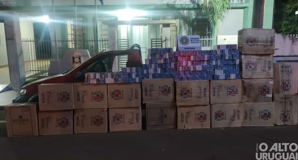Homem é preso por contrabando em Palmitinho