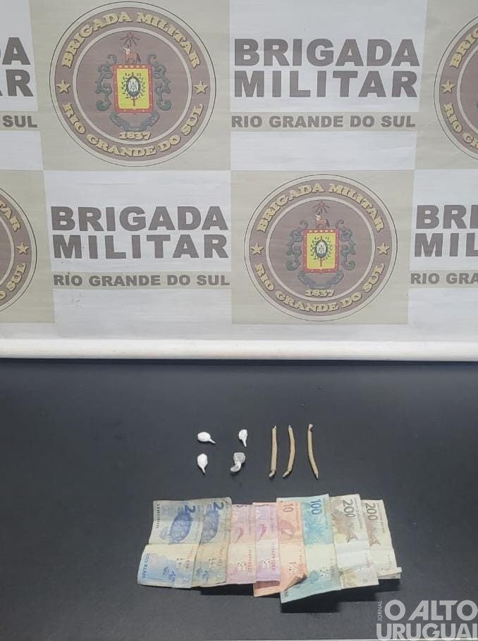 Brigada Militar prende mulher por tráfico de drogas em Ametista