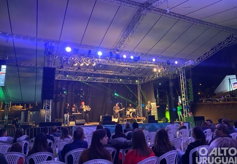 Rock de Galpão se apresenta no palco Expofred 2022