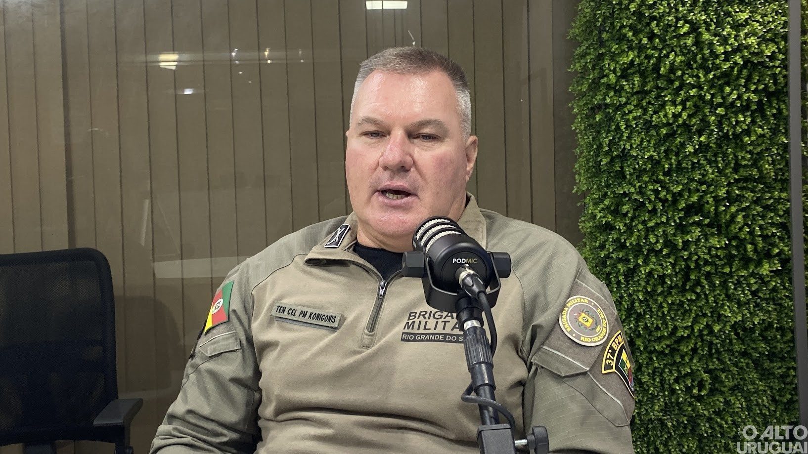 Tenente-Coronel Konigonis avalia primeiras ações no 37º BPM