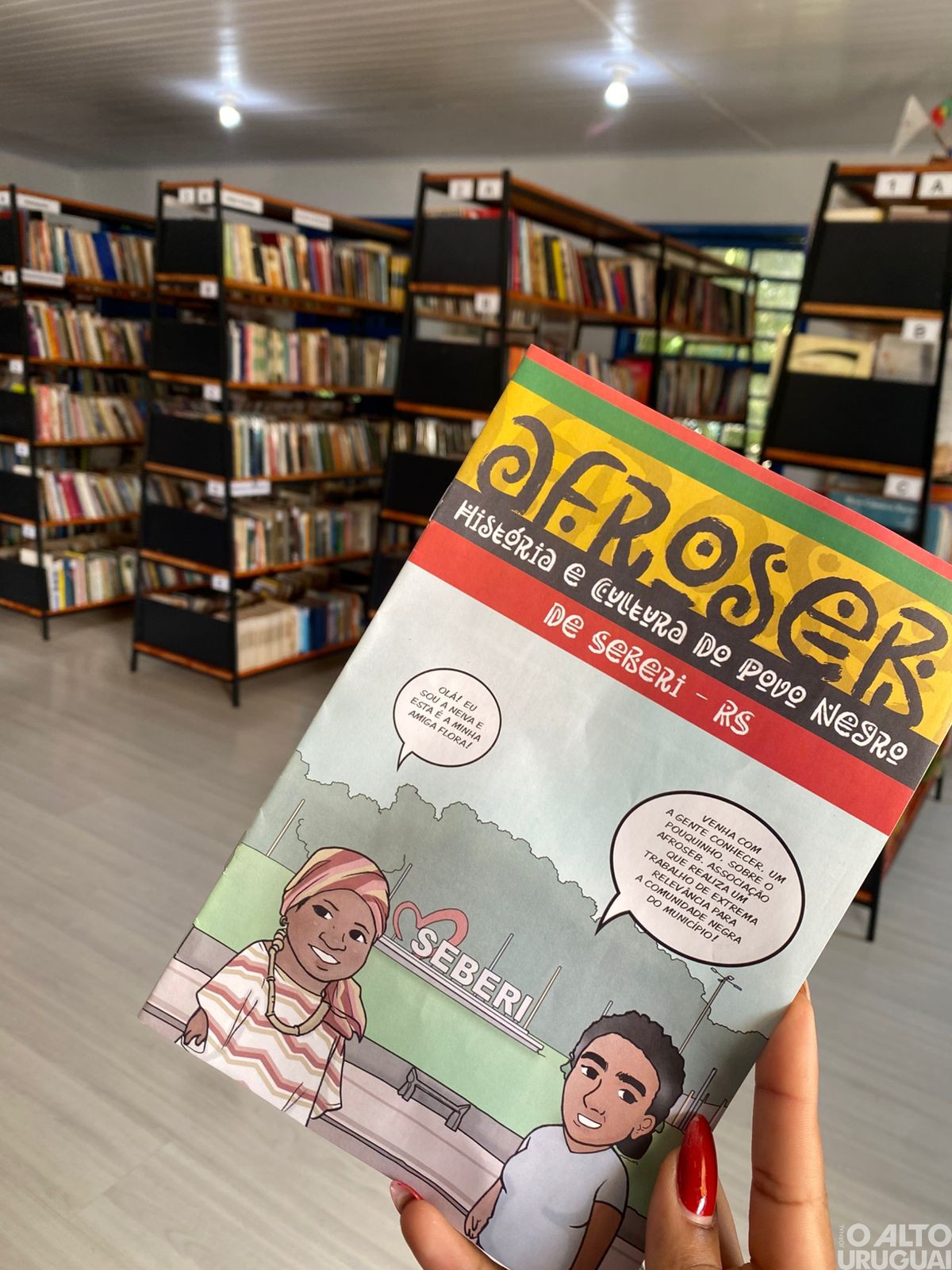 Afroseb lança HQ que resgata a história e a cultura do povo negro em Seberi