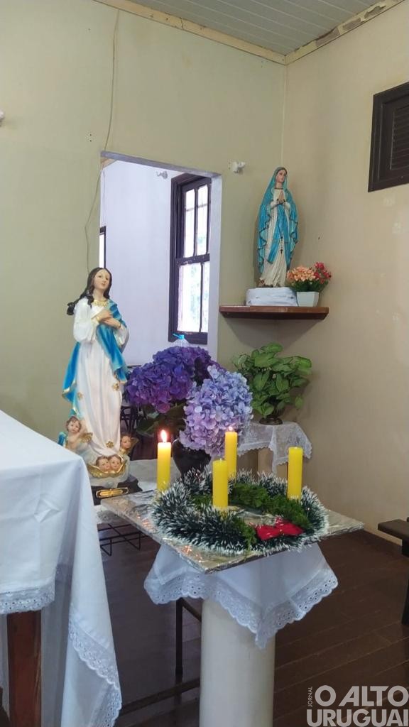 Missa campal do Dia de Nossa Senhora da Imaculada Conceição é realizada