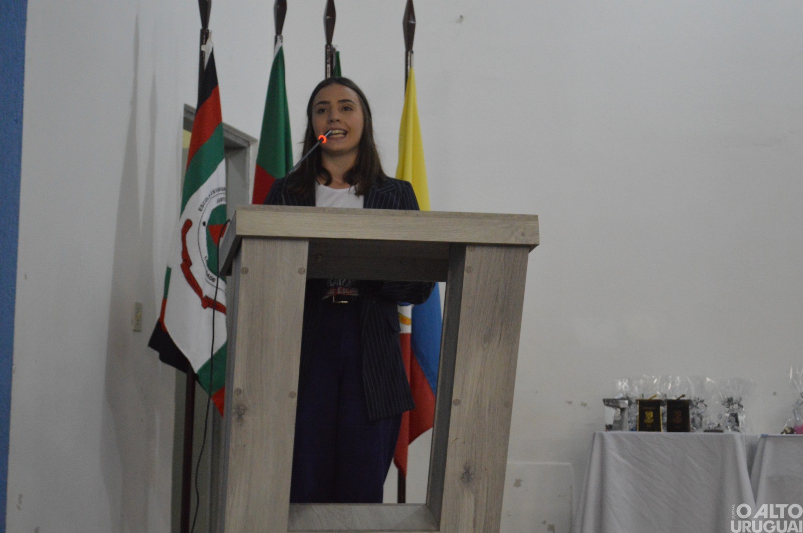 Estudantes de Rodeio Bonito participam da final do Concurso de Oratória nas Escolas