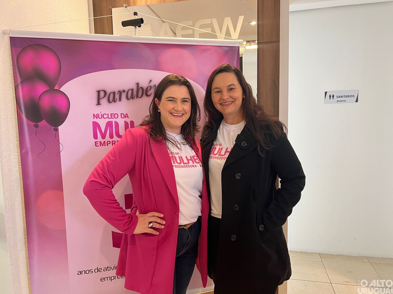Liderança feminina é destaque na AEFW