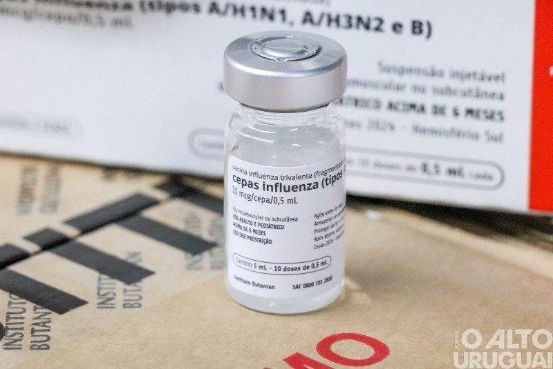 RS recebe 480 mil doses de vacinas contra a gripe