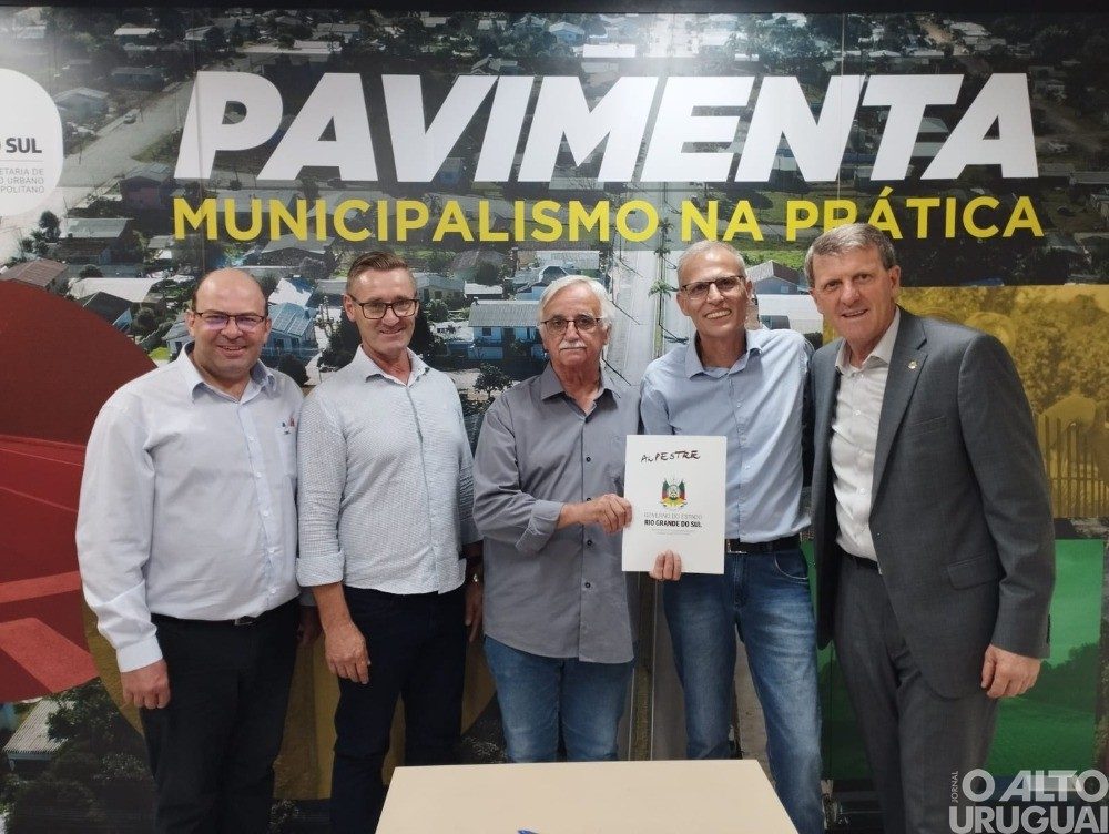 Município de Alpestre é contemplado no Pavimenta