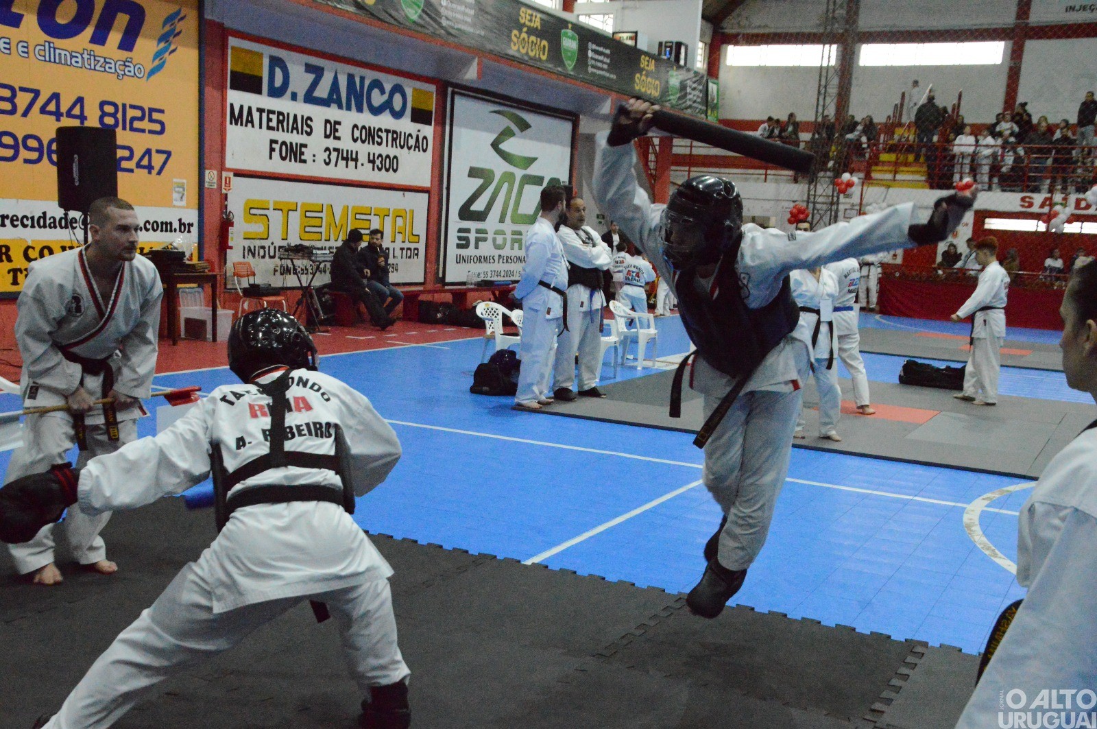 Torneio Estadual de Taekwondo reúne 300 atletas em FW
