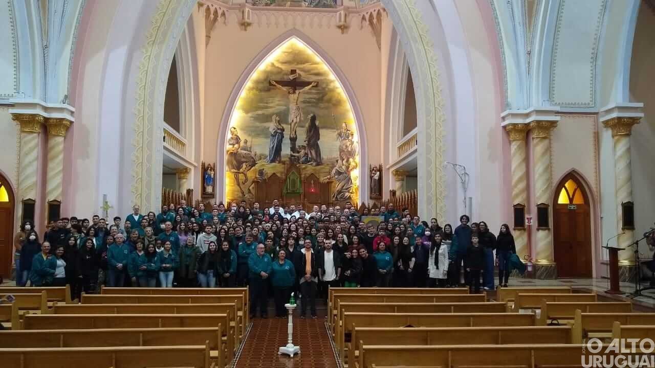 Mais de 230 peregrinos visitam Frederico Westphalen