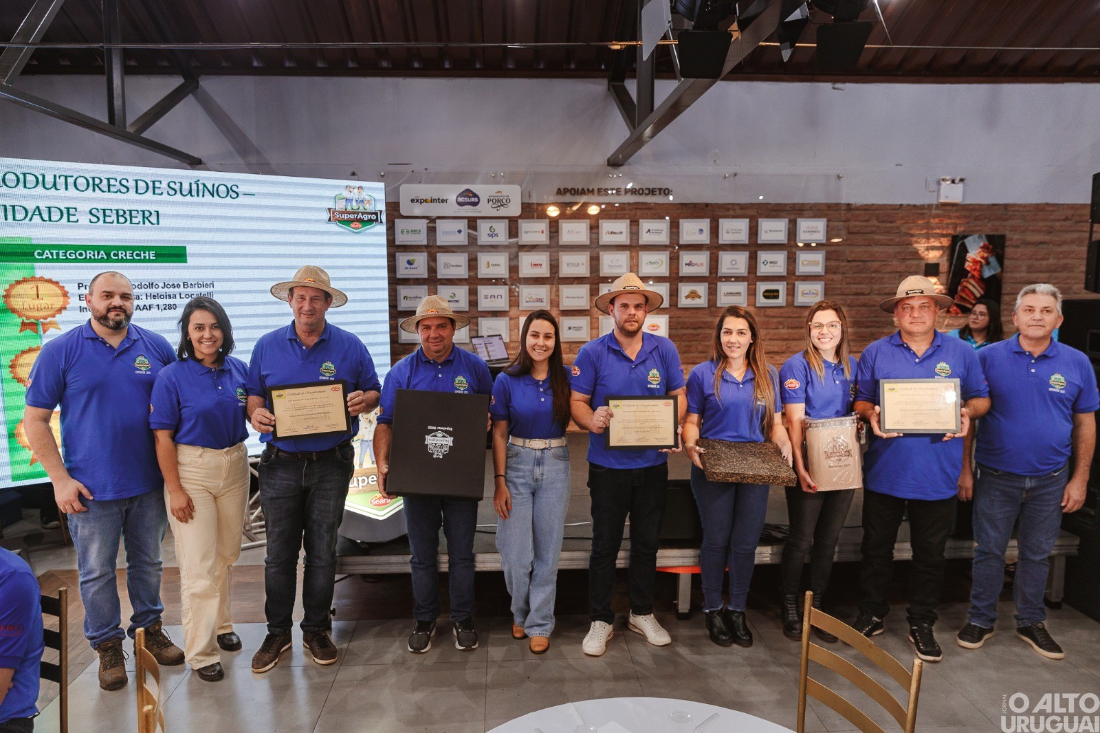 SuperAgro: melhores produtores de suínos são premiados durante a Expointer