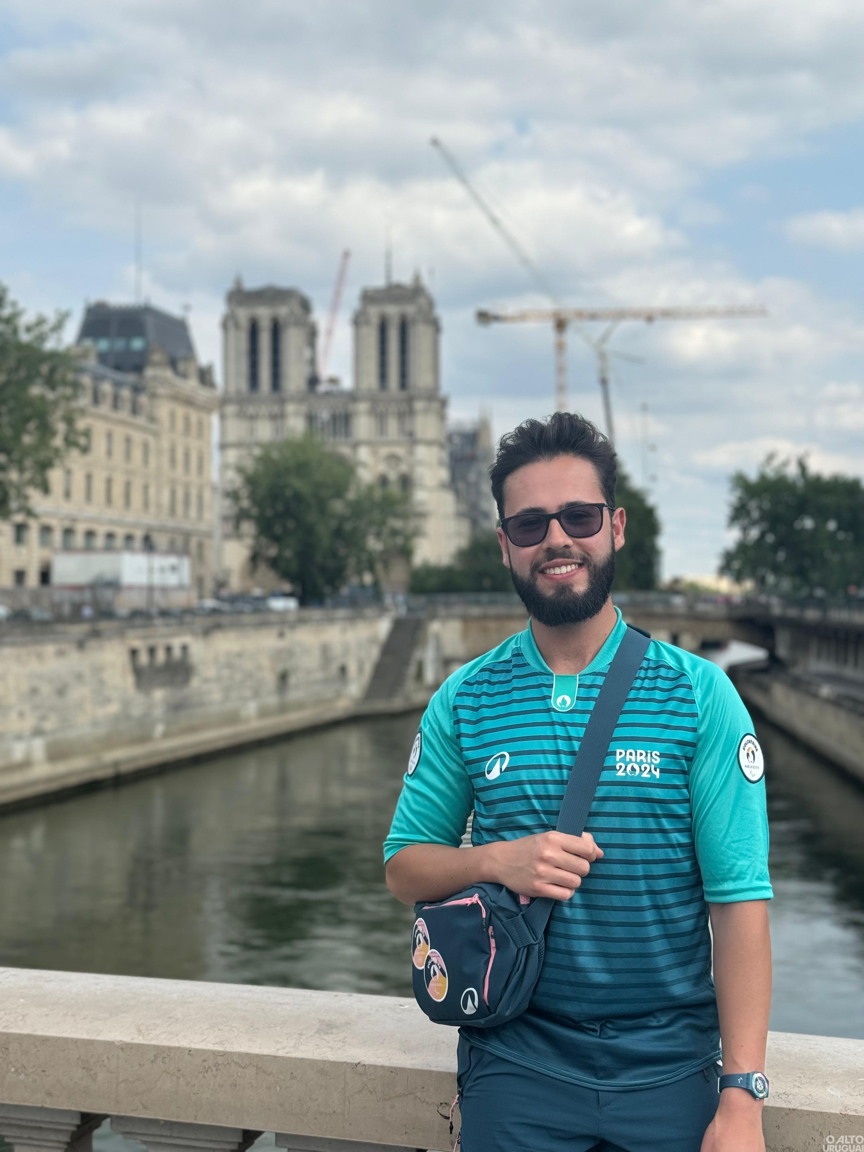 Palmeirense é voluntário das Olimpíadas de Paris 2024
