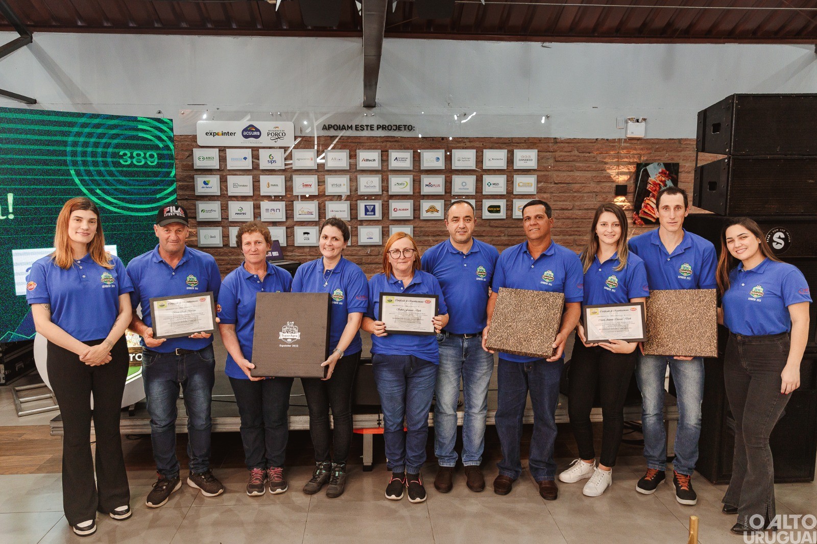SuperAgro: melhores produtores de suínos são premiados durante a Expointer