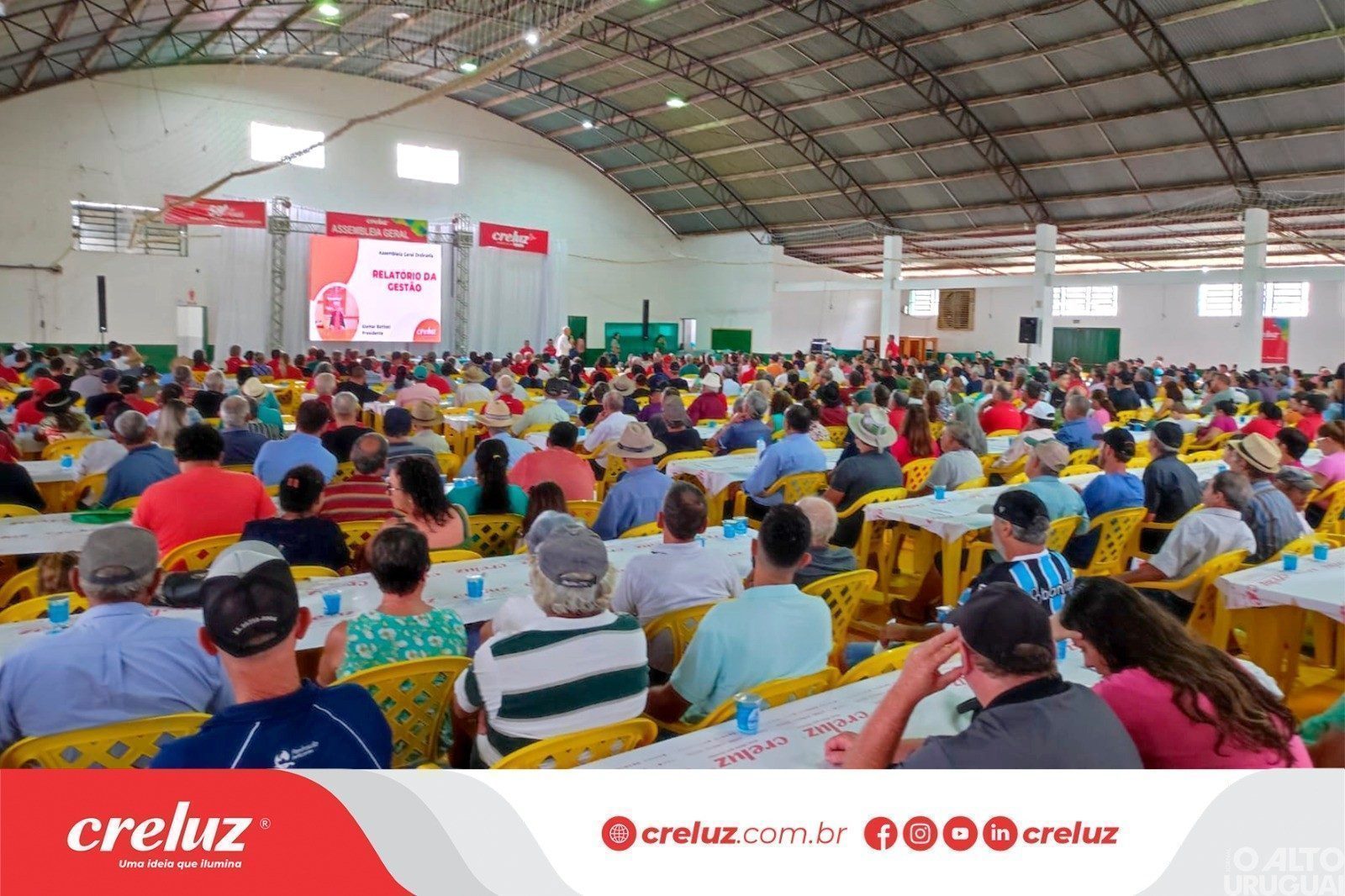 Creluz realiza assembleia geral e aprova plano de investimentos para 2024