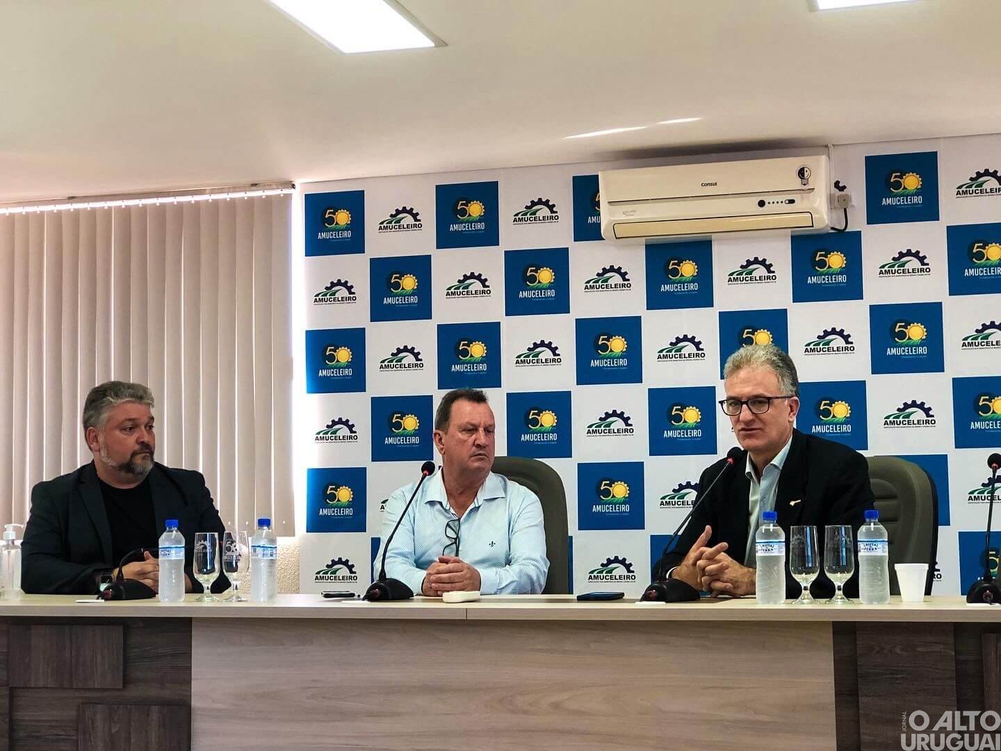 Lideranças da Amzop e Amuceleiro se unem em prol da ferrovia Norte-Sul