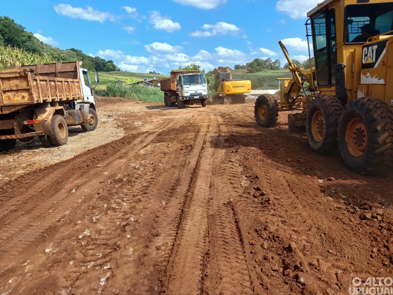 Prefeitura de Erval Seco investe em infraestrutura rural e recupera estradas