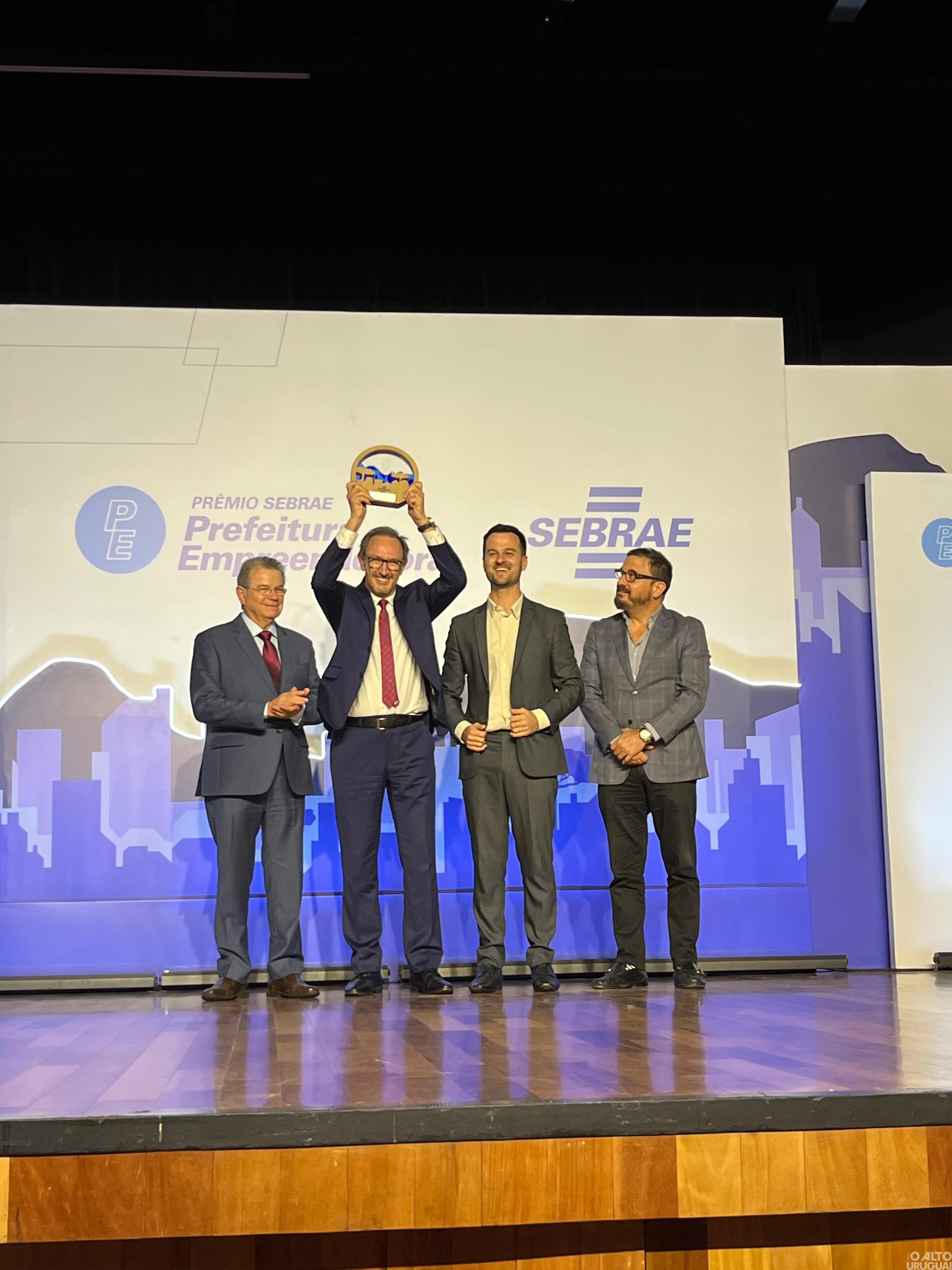 Frederico Westphalen fica em primeiro lugar em prêmio estadual do Sebrae