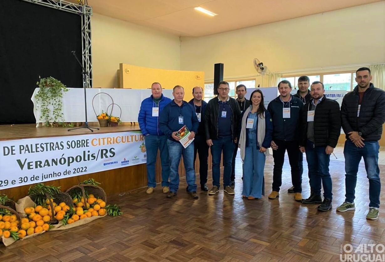 Extensionistas da Emater/RS-Ascar participam do 23º Ciclo de Palestras sobre Citricultura