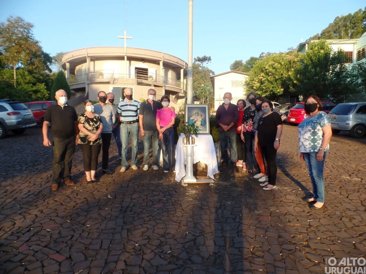 Carreata do Movimento de Schoenstatt arrecada doações para entidades de FW