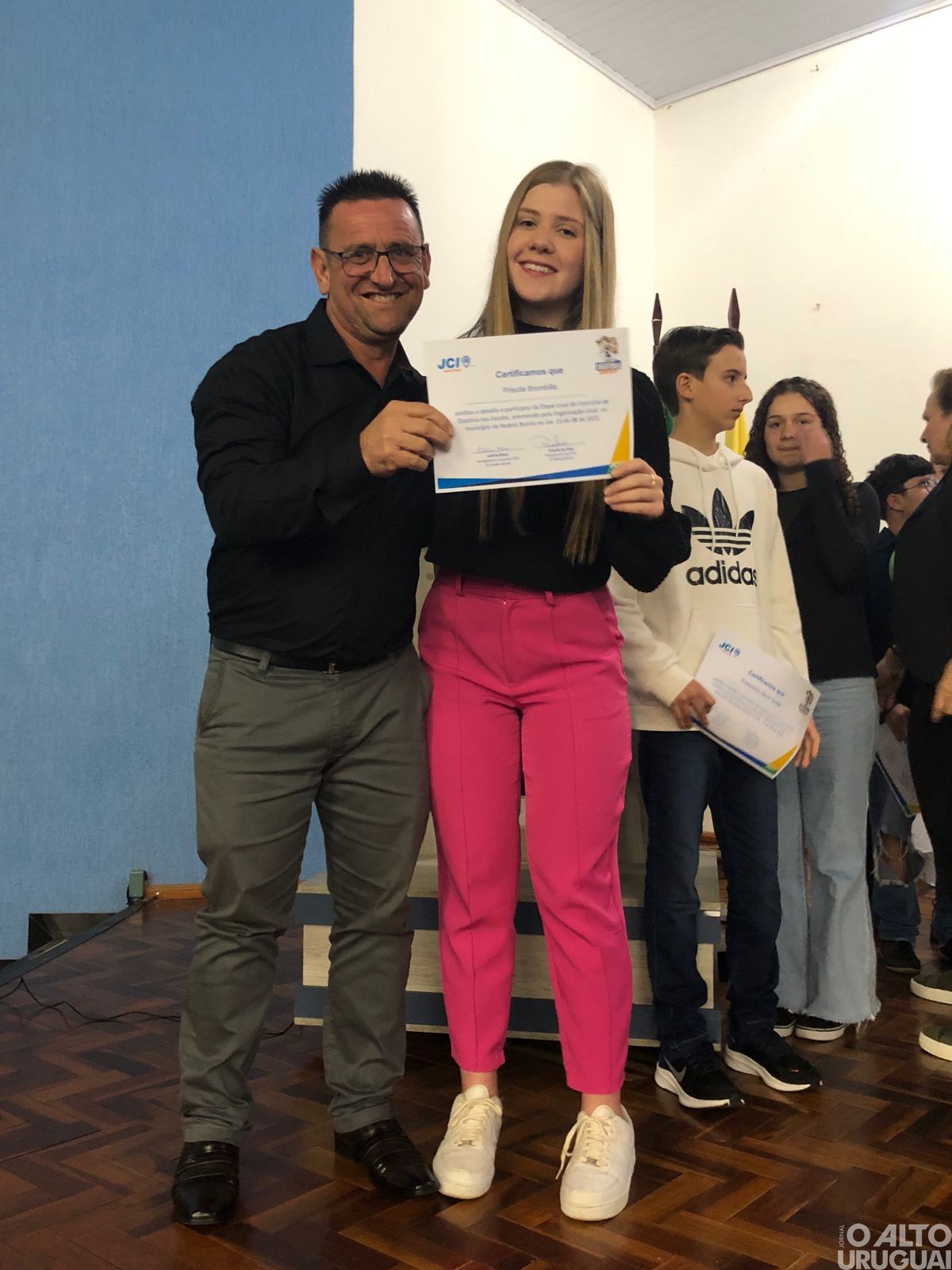 Estudantes de Rodeio Bonito participam da final do Concurso de Oratória nas Escolas