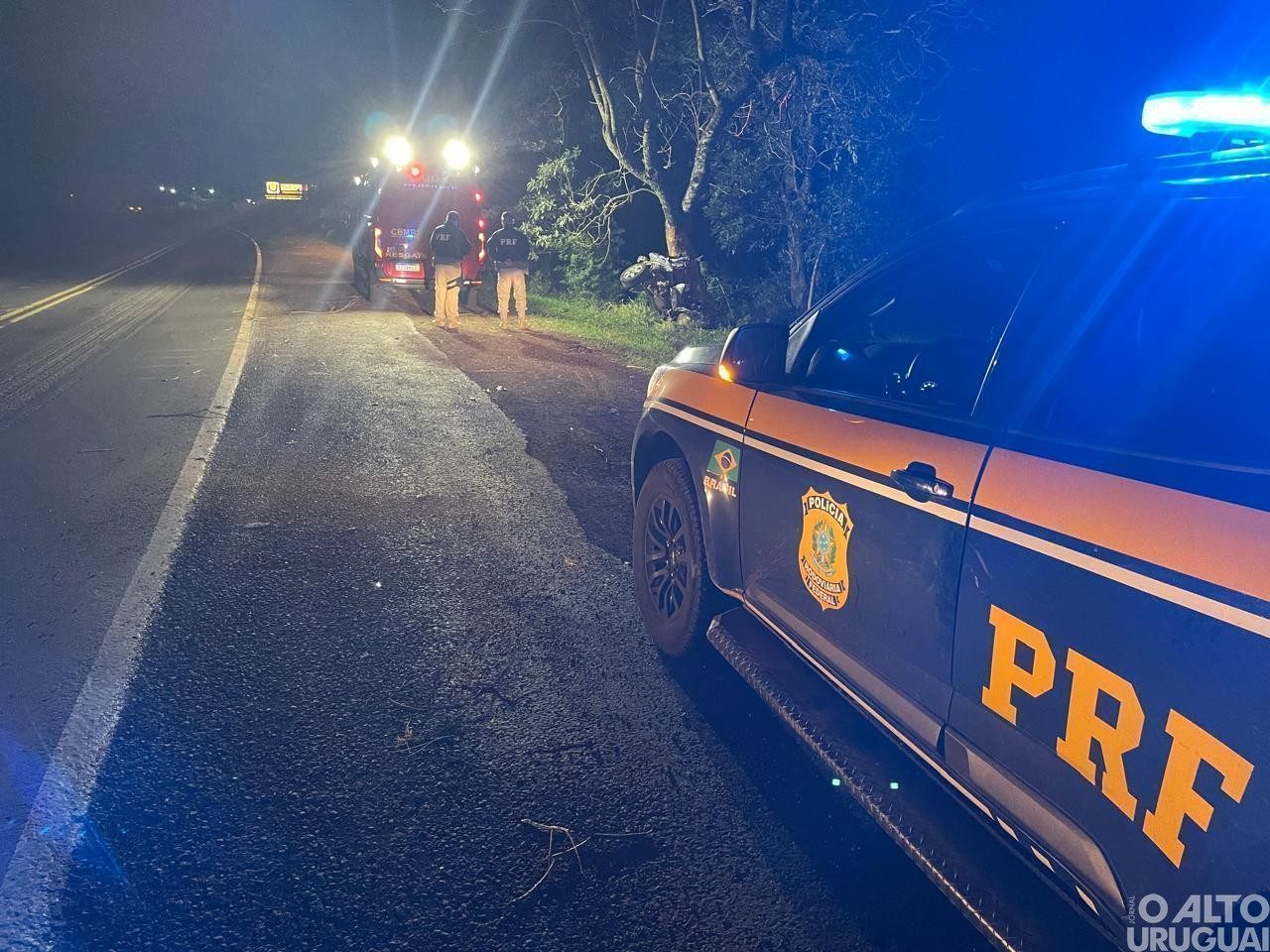 Jovem Morre em Saída de Pista na BR 386