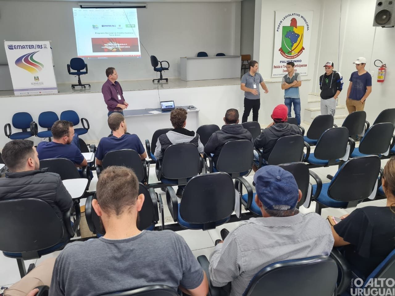 Capacitação do Terra Brasil é realizada para agricultores em Palmitinho