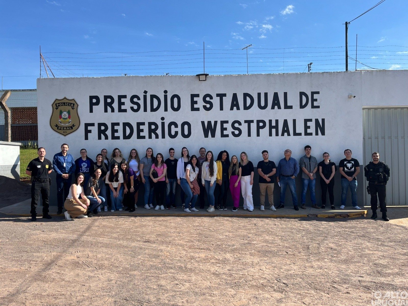Acadêmicos de Direito visitam o Presídio de Frederico Westphalen