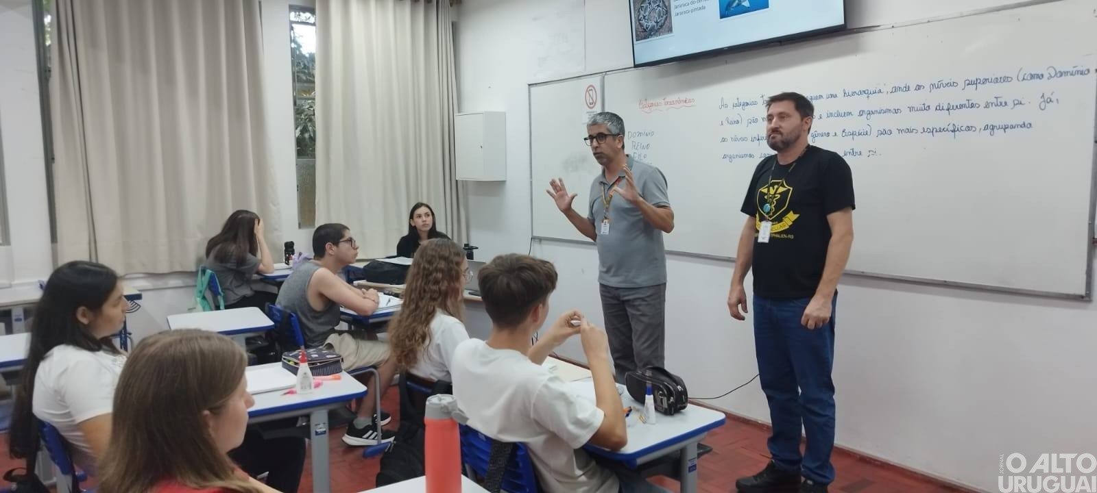 20ª CRE realiza visita técnica à Escola José Canellas em FW