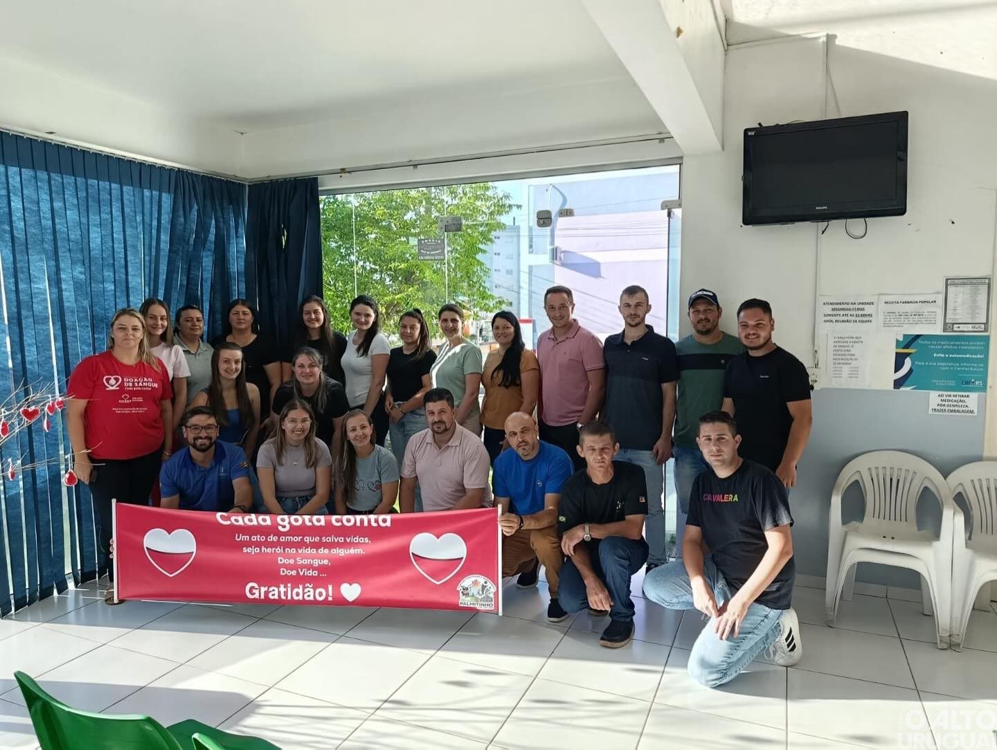 Segunda etapa do “Cada Gota Conta” mobiliza 38 voluntários de Palmitinho