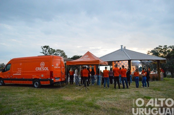 Cresol Raiz inaugura usina solar em Frederico Westphalen