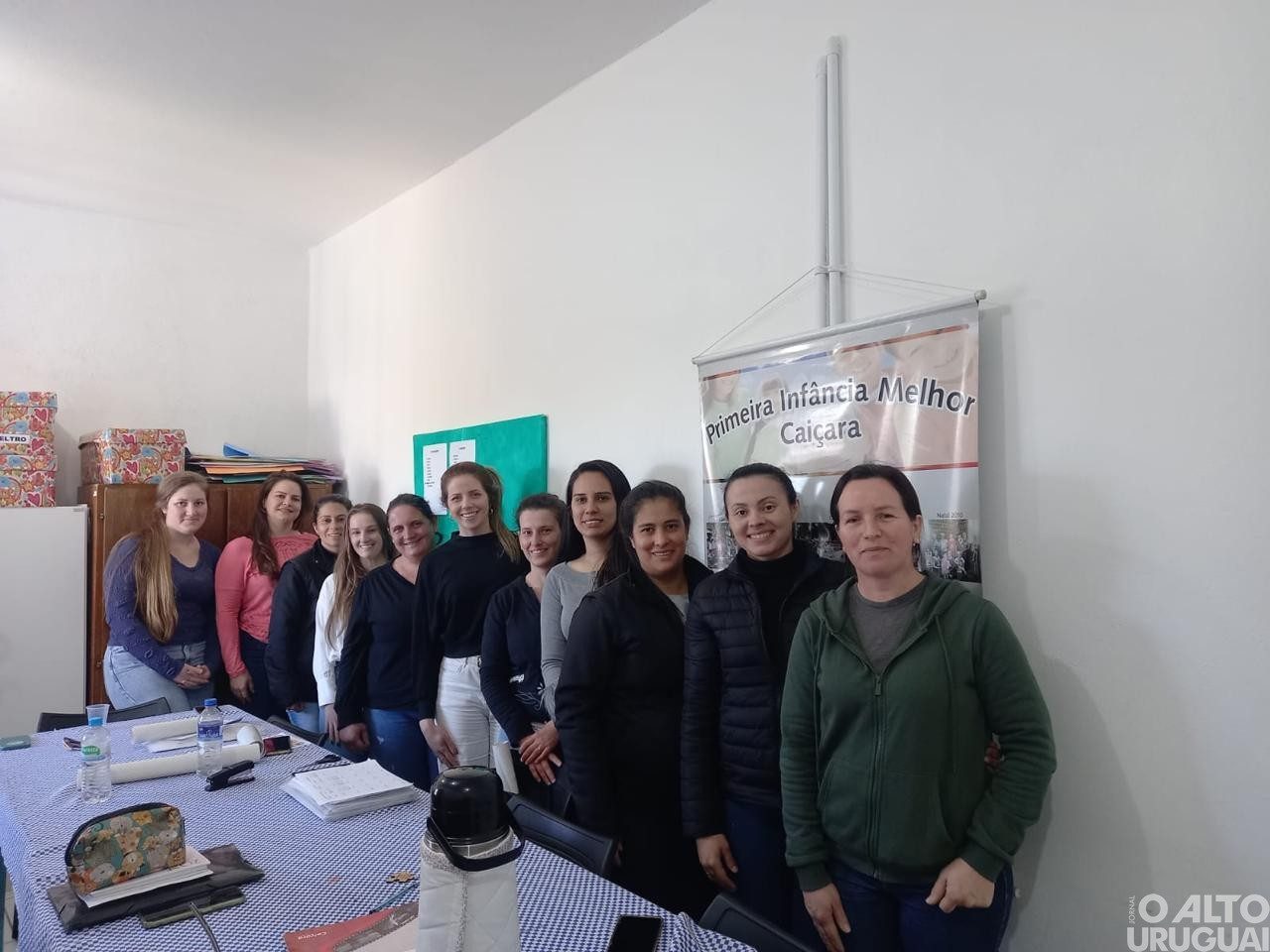 Visitadoras e monitora do PIM participam de formação em Caiçara