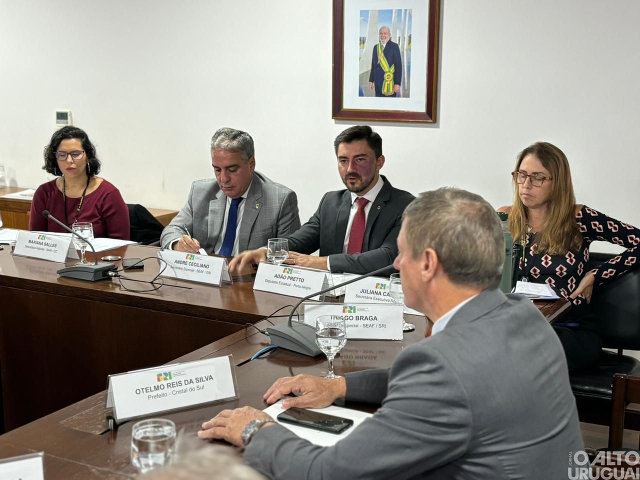 Deputado Adão Pretto lidera comitiva de prefeitos em busca de recursos federais
