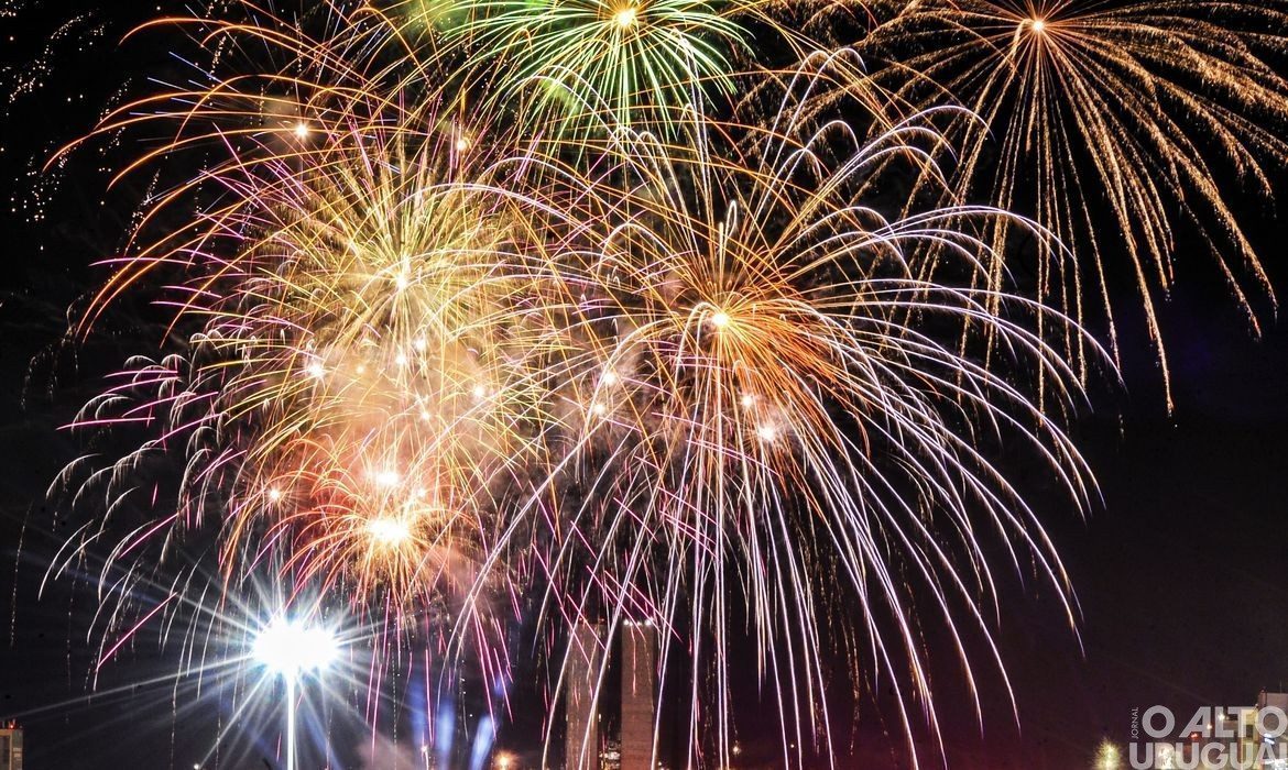 Ano-novo: fogos de artifício exigem prudência e manuseio correto