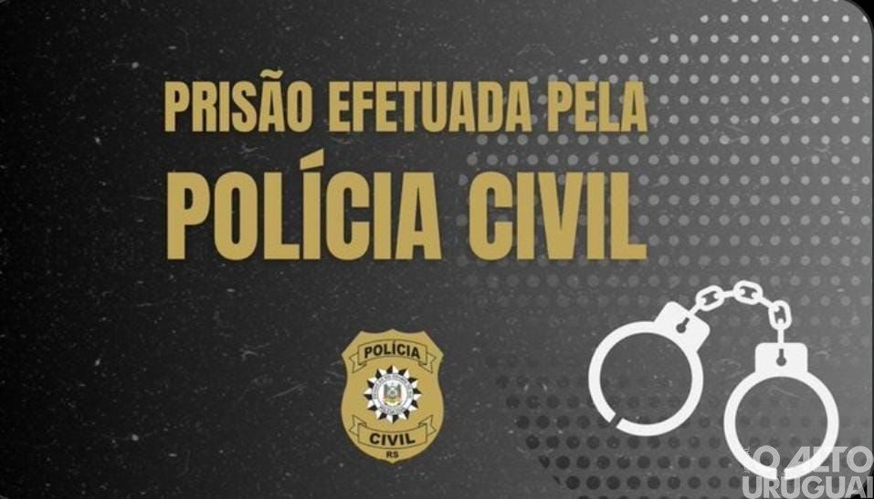 Polícia Civil de Pinhal cumpre mandado de prisão preventiva