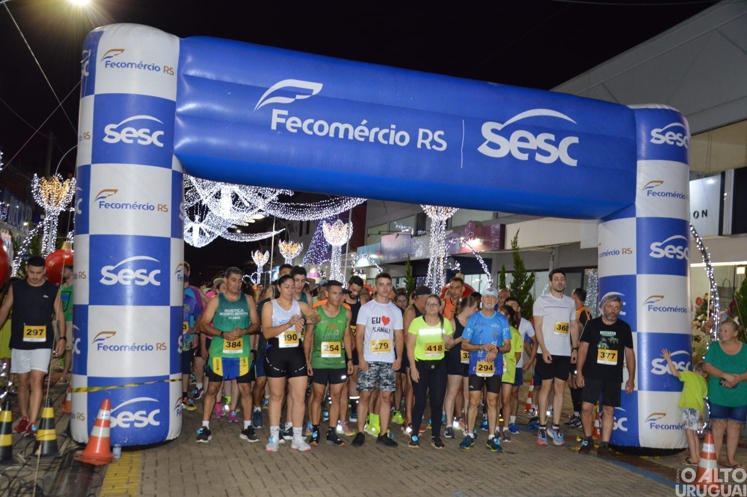 Rústica Natalina de FW reúne atletas de toda a região