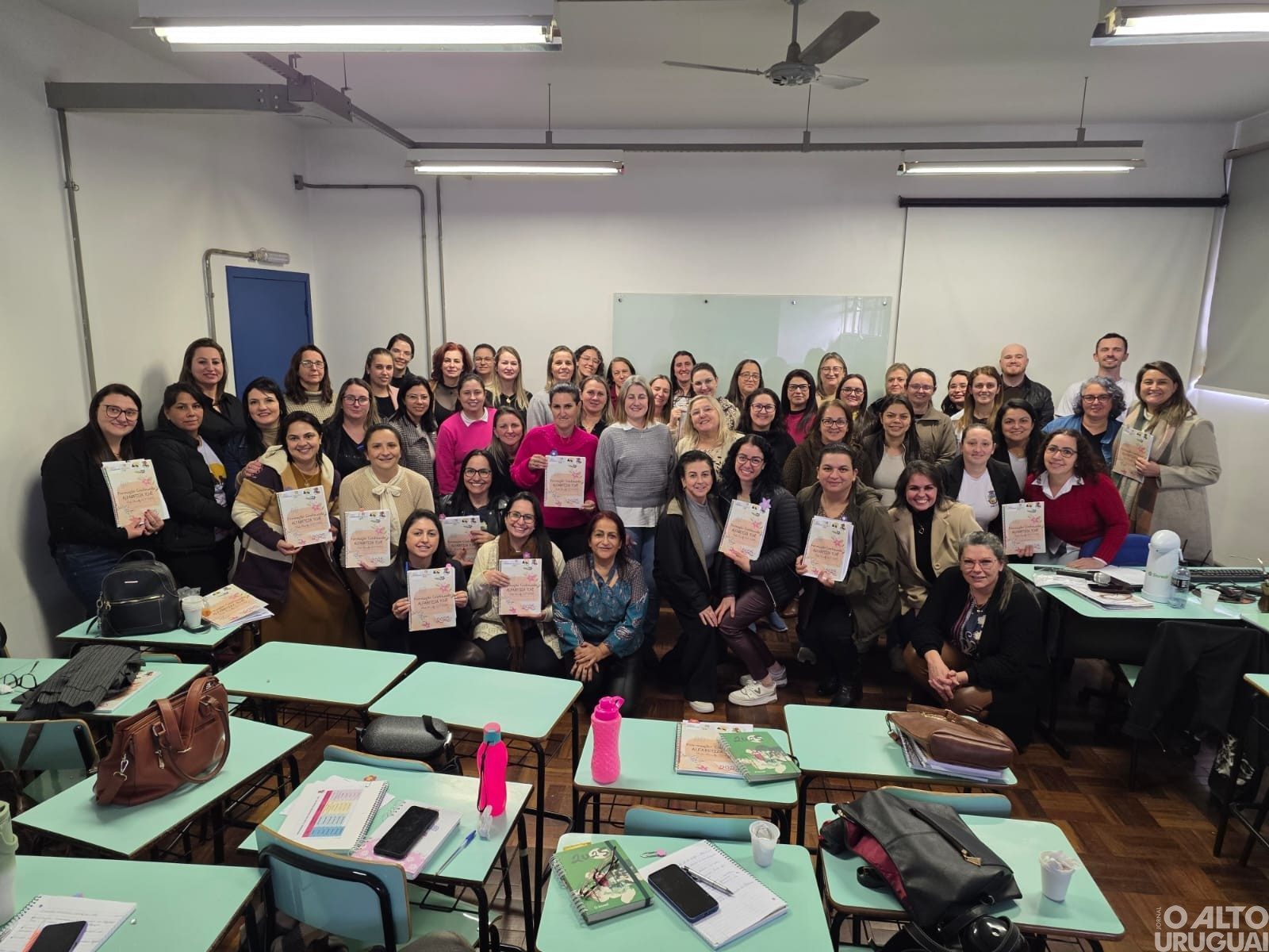 Caiçara participa de formação do programa Alfabetiza Tchê