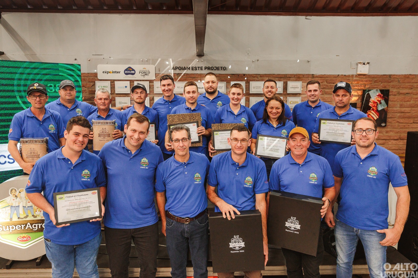SuperAgro: melhores produtores de suínos são premiados durante a Expointer
