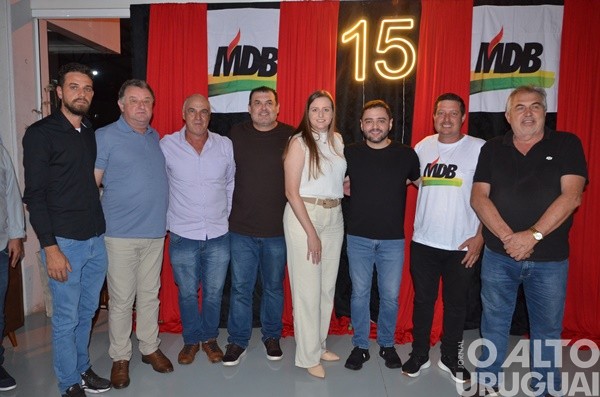 MDB realiza encontro regional em Seberi com a presença de Gabriel Souza