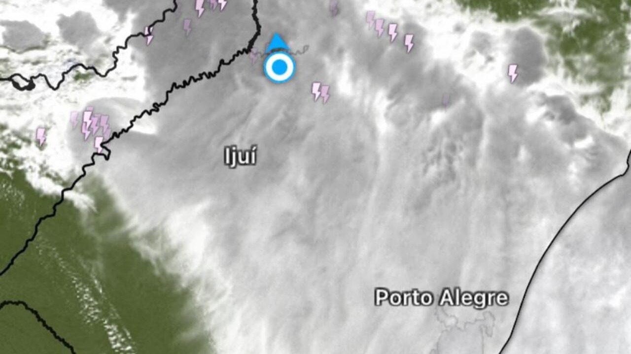 (Imagem: app Windy)