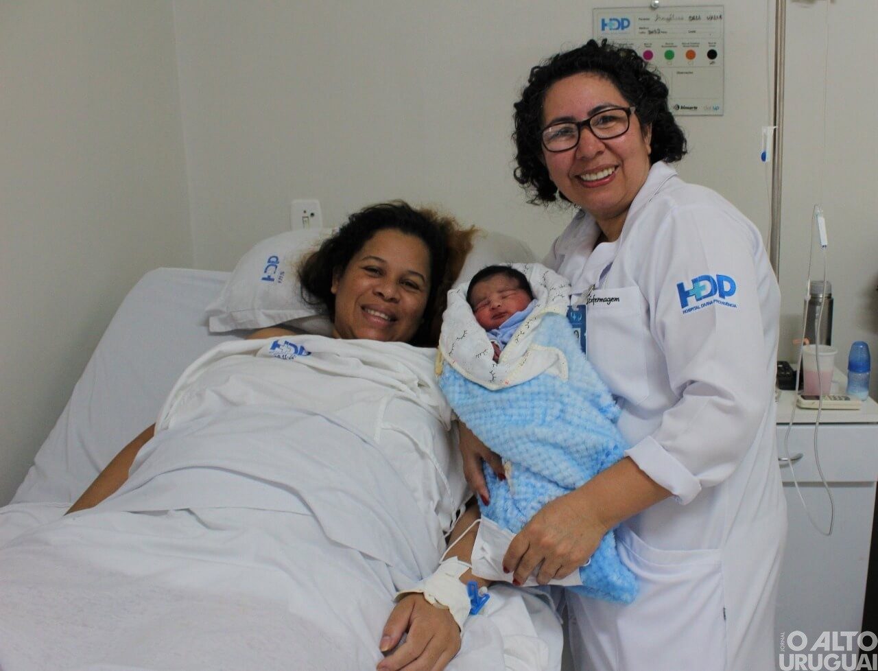 Primeiro bebê do ano de FW é um menino