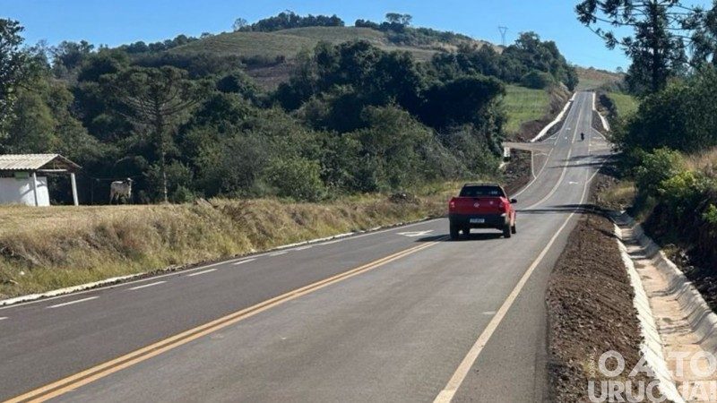 Concluído asfalto do acesso a Novo Tiradentes