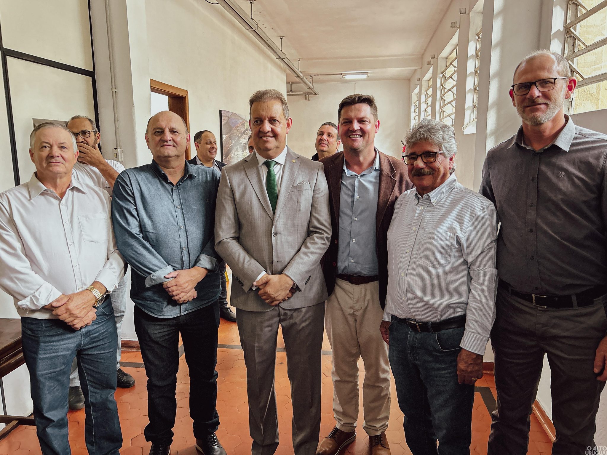 Seberi marca presença na posse do novo Secretário de Agricultura do RS