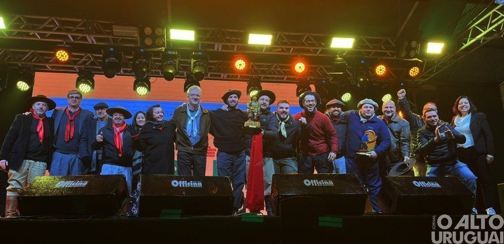 Milonga “Ajoujo” vence o 37º Carijo da Canção Gaúcha de Palmeira das Missões