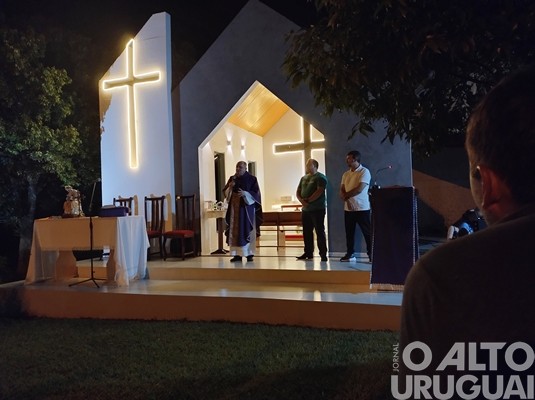 Inaugurado oratório de Nossa Senhora da Salete em FW