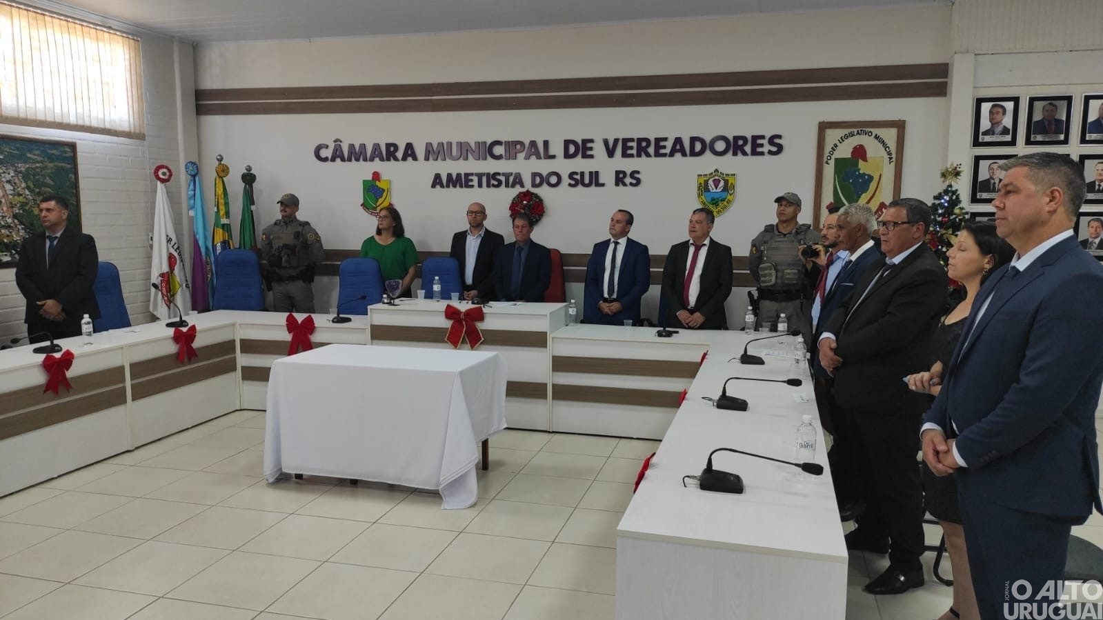 Gilmar da Silva toma posse como prefeito de Ametista do Sul