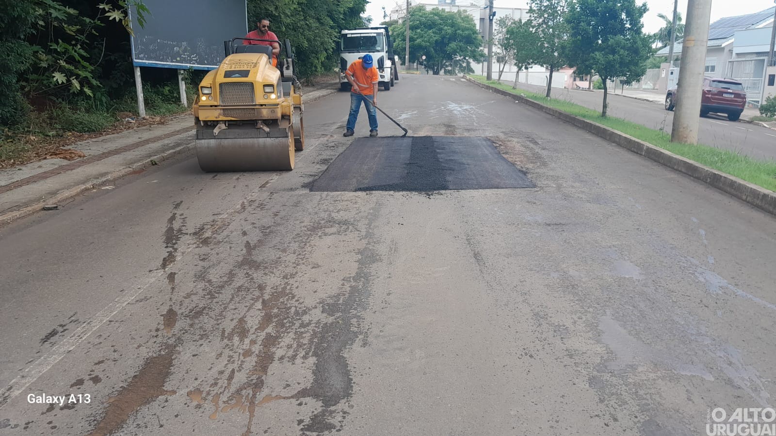 Locais abertos para obras em redes de água de FW são repavimentados pela Corsan