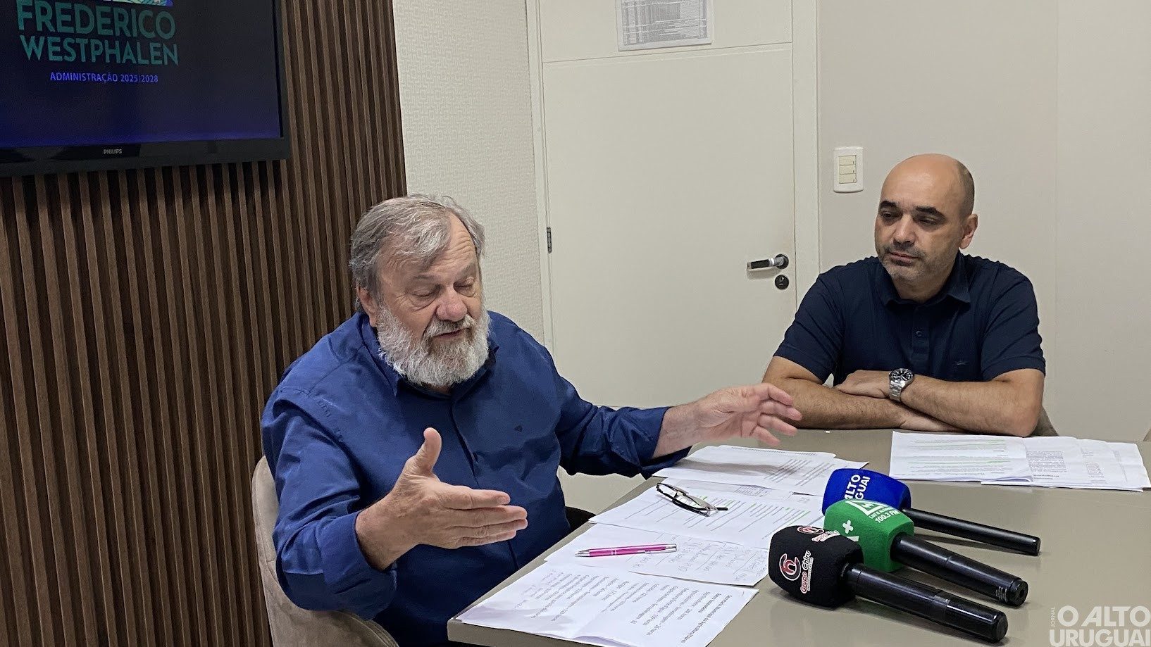 Prefeito de Frederirco Westphalen apresenta balanço do primeiro ano de gestão